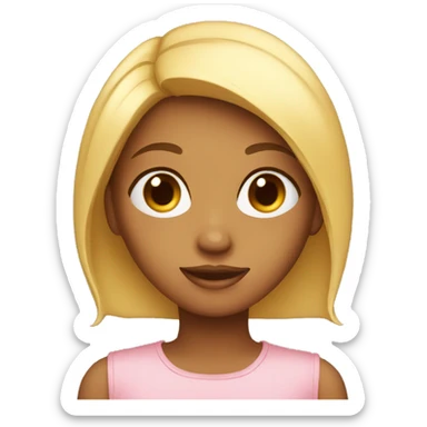 i am just a girl sticker