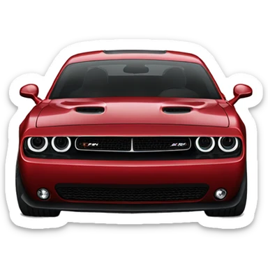 Dodge Challenger Scat Pack sticker