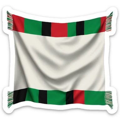 Palestine scarf sticker