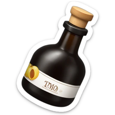 Balsamic vinegar sticker