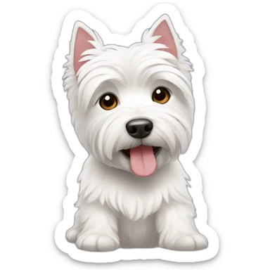 Westie sticker