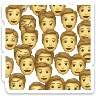 boom in people head sticker