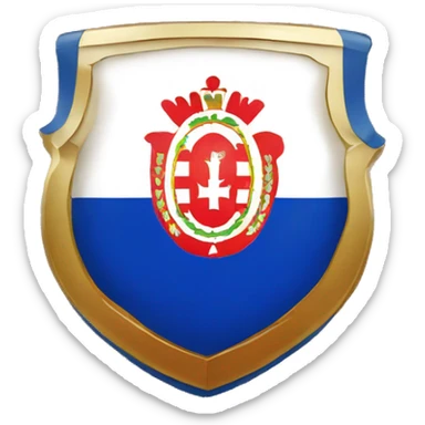 El escudo de Paraguay sticker