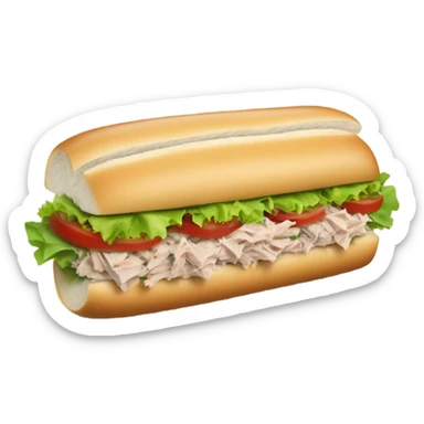 Tuna Sub sticker