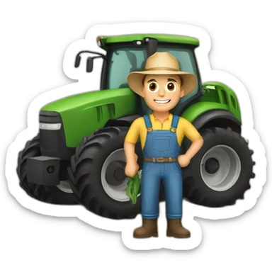 farmer sticker