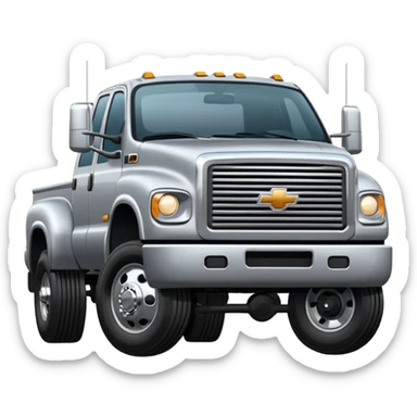 dually truck 3500 sticker