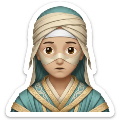 Blind oracle – Bandaged eyes






















 sticker