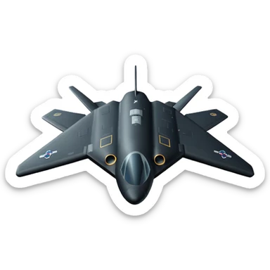 b-2 bomber sticker