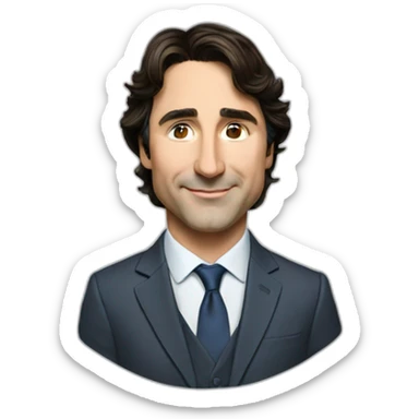 Justin trudeau 1i sticker