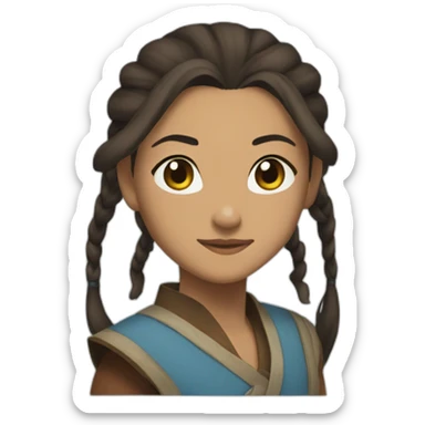 Katara airbending sticker