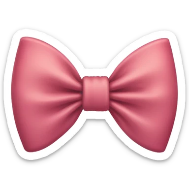 Bow sticker