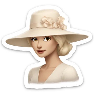 Melania’s inauguration hat sticker