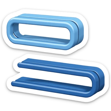 🔹 Form: Ein einfacher horizontaler Balken, beidseitig abgerundet
🔹 Farben: Ein sanfter Farbverlauf von dunkelblau über hellblau bis hin zu weiß
🔹 Anzahl: Von 1 bis maximal 5 Balken-Emojis
🔹 Hintergrund: Transparent, damit sie auf jedem Discord-Hintergrund gut aussehen
 sticker