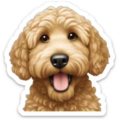 small-miniature-goldendoodle sticker