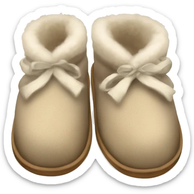 Ugg slippers sticker