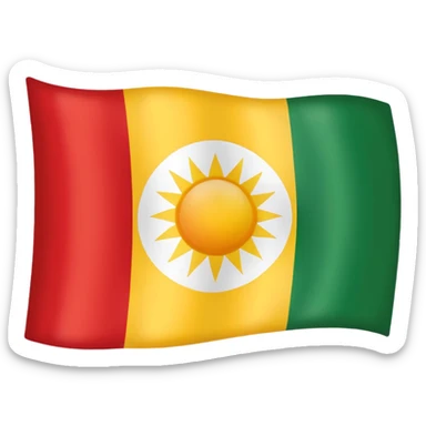 Kurdistan flag emoji sticker
