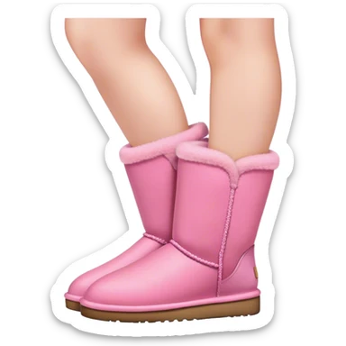 Pink uggs  sticker