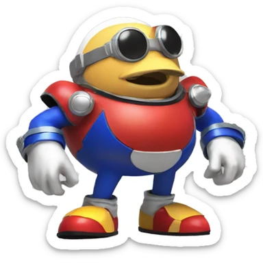EGGMAN SONIC sticker