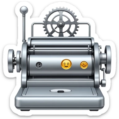 A Questioning Machine sticker