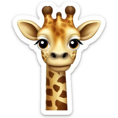 I giraffes  sticker