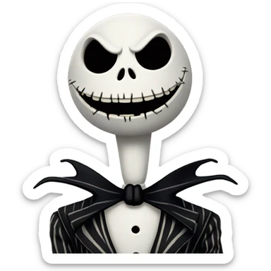 jack skellington sticker