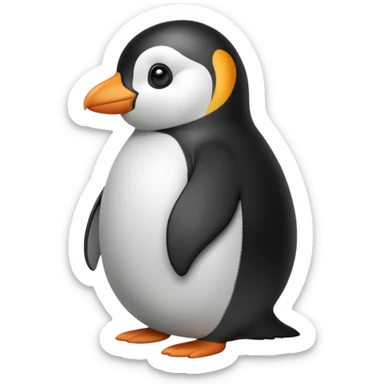 A pear penguin 🐧🍐 sticker