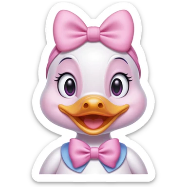 Daisy Duck sticker