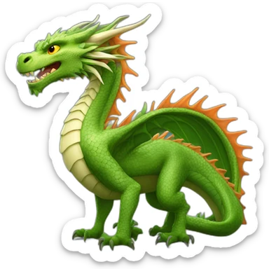 dragons de shanghai sticker