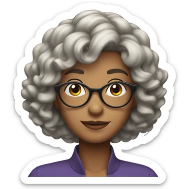 wig snatched  sticker