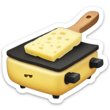Raclette sticker