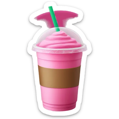Pink drink from Starbucks  sticker