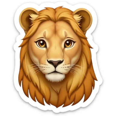 Lioness of god sticker