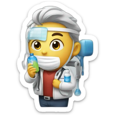 2 vaccines 1 day sticker