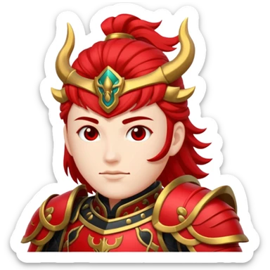 Turn sadge pepe emoji into sadge lu bu emoji sticker