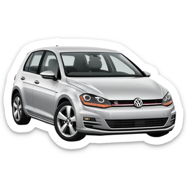 Volskwogen golf 7 sticker