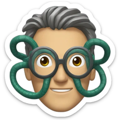 Spidey doc ock sticker