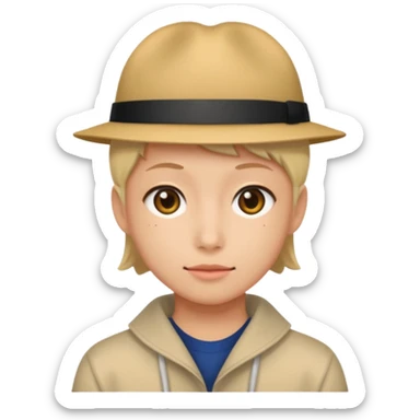 Tokyo in Money Heist, no hat sticker