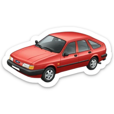 Voiture Ford mondeo de 1990 sticker