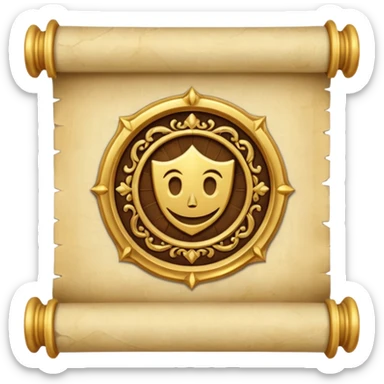 winner scroll sticker