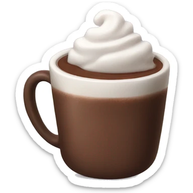 Hot chocolate  sticker