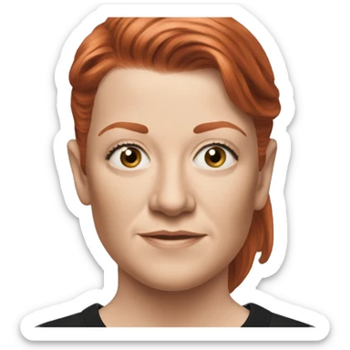 Andrea Arnold director red hair british 60 sticker