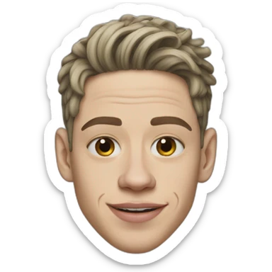 Pete davidson if he cleaned up a bit sticker
