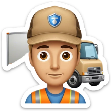 we forgot to ask truck driver sticker