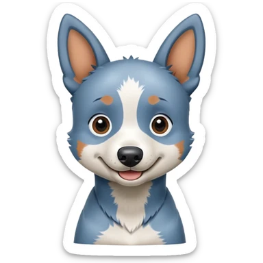 Bluey character sticker