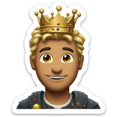 Ralph Disney with a crown sticker