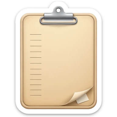 beige to do list without pencil sticker