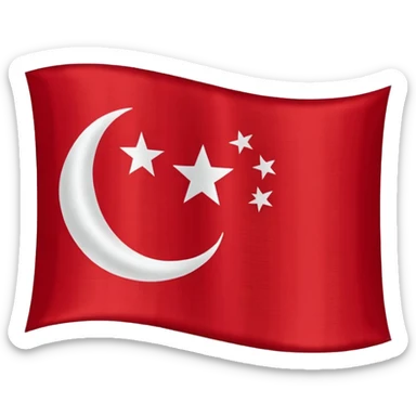 Ottoman Empire Flag sticker