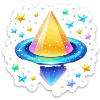 emoji like stardust sparkles sticker