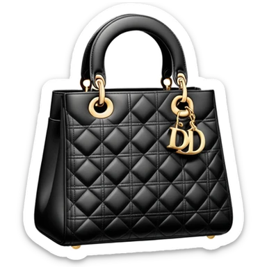 dior bag sticker