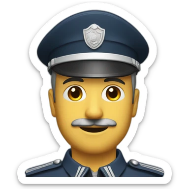 gendarme sticker